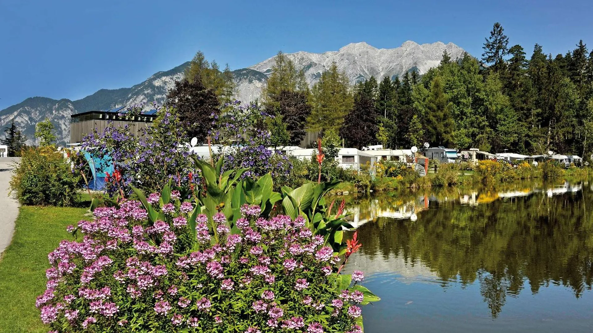 Camping Ferienparadies Natterer See Hotel Innsbruck Oostenrijk